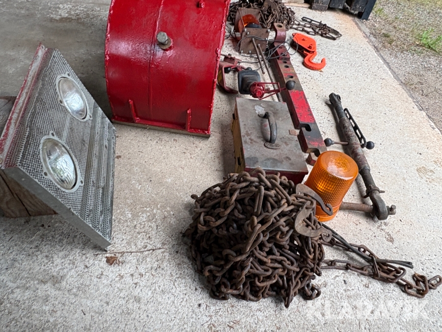 Traktor/ Skogsekipage Volvo BM 650 med skogsvagn Möre, Lima-6030 timmerkran och vinsch
