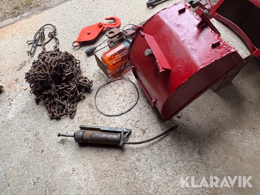 Traktor/ Skogsekipage Volvo BM 650 med skogsvagn Möre, Lima-6030 timmerkran och vinsch
