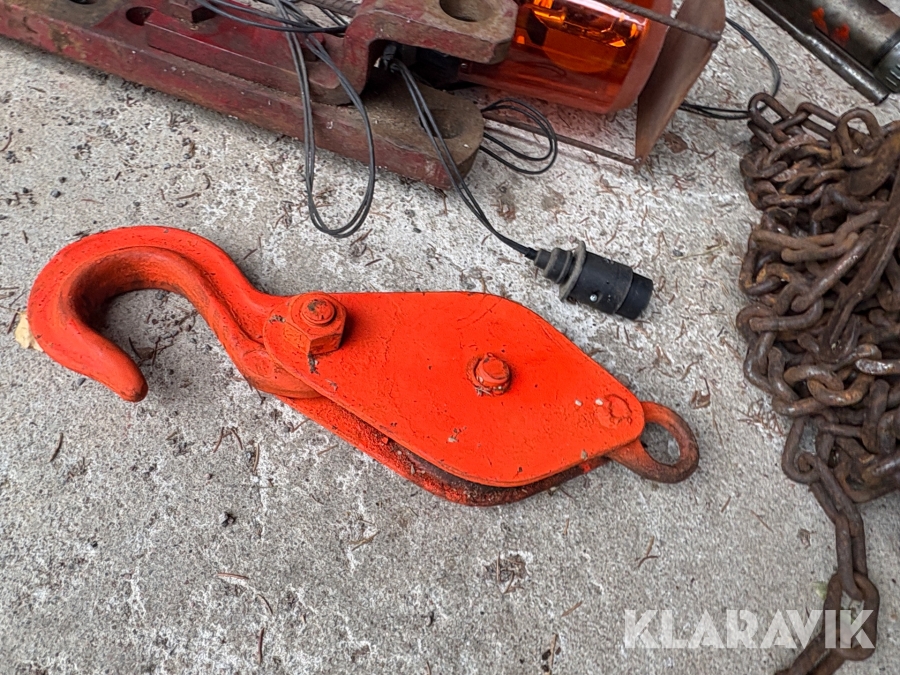 Traktor/ Skogsekipage Volvo BM 650 med skogsvagn Möre, Lima-6030 timmerkran och vinsch