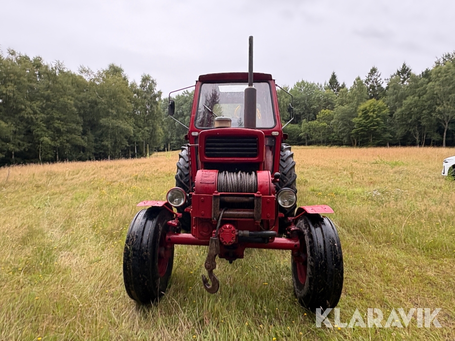 Traktor/ Skogsekipage Volvo BM 650 med skogsvagn Möre, Lima-6030 timmerkran och vinsch