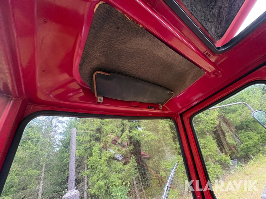 Traktor/ Skogsekipage Volvo BM 650 med skogsvagn Möre, Lima-6030 timmerkran och vinsch