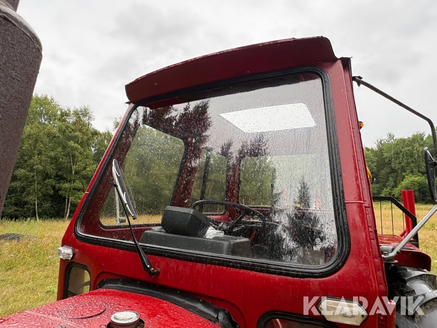 Traktor/ Skogsekipage Volvo BM 650 med skogsvagn Möre, Lima-6030 timmerkran och vinsch