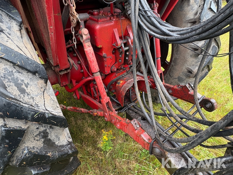 Traktor/ Skogsekipage Volvo BM 650 med skogsvagn Möre, Lima-6030 timmerkran och vinsch