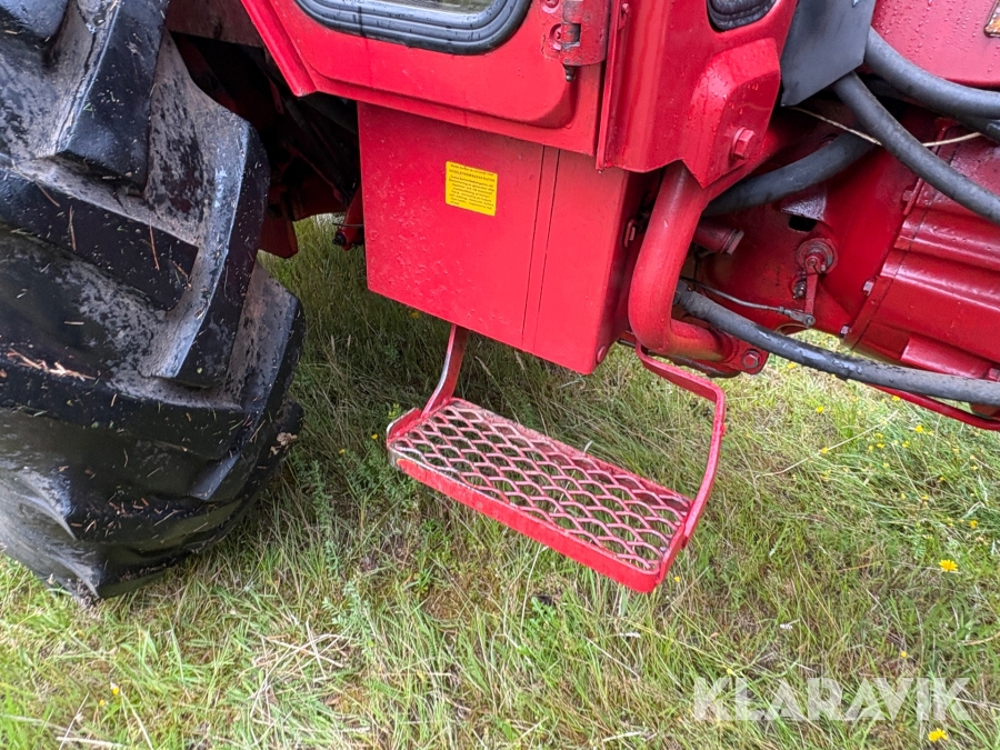 Traktor/ Skogsekipage Volvo BM 650 med skogsvagn Möre, Lima-6030 timmerkran och vinsch