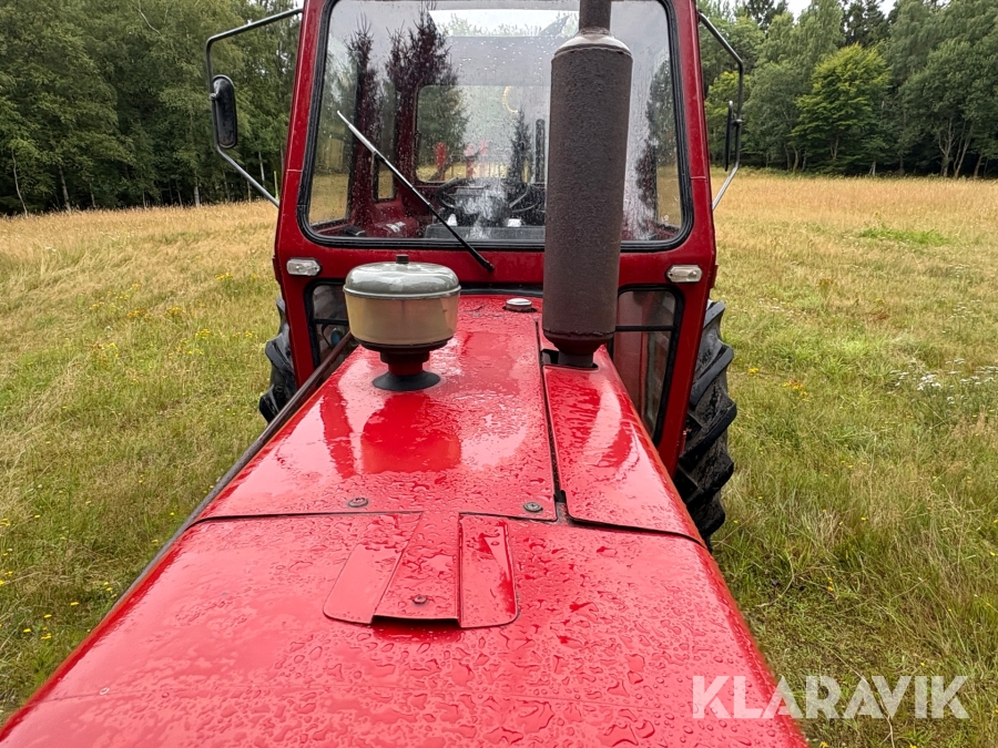 Traktor/ Skogsekipage Volvo BM 650 med skogsvagn Möre, Lima-6030 timmerkran och vinsch