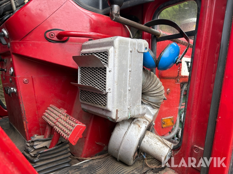 Traktor/ Skogsekipage Volvo BM 650 med skogsvagn Möre, Lima-6030 timmerkran och vinsch