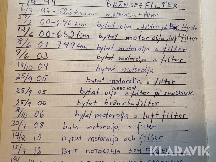 Traktor/ Skogsekipage Volvo BM 650 med skogsvagn Möre, Lima-6030 timmerkran och vinsch