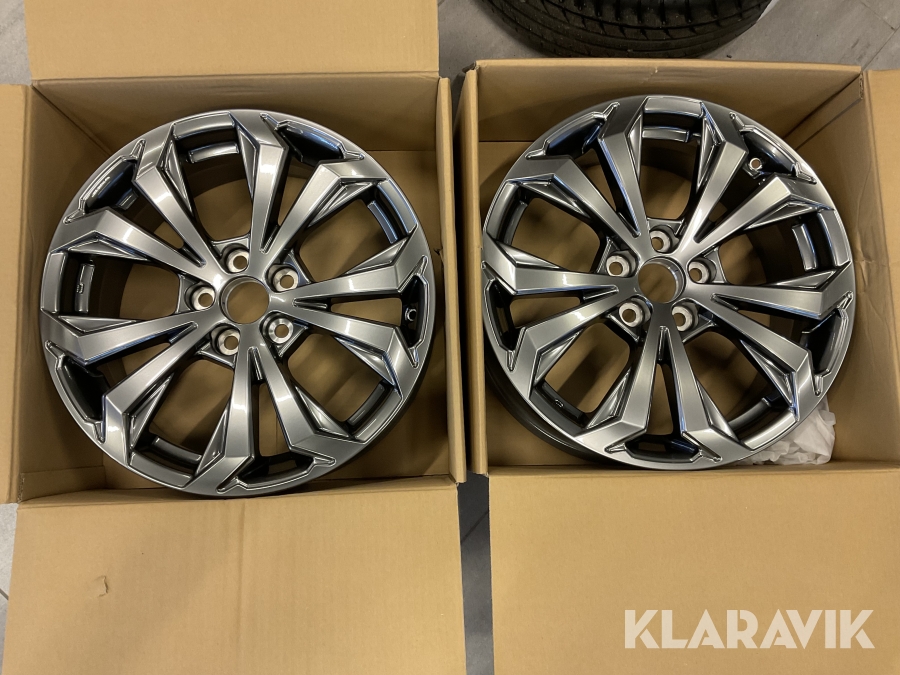 2 st Original fälgar Toyota Rav4 2022 Fälgar 18