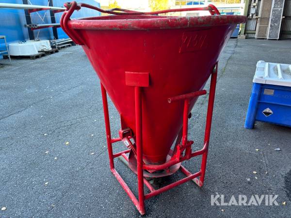 Betongbasker 500L
