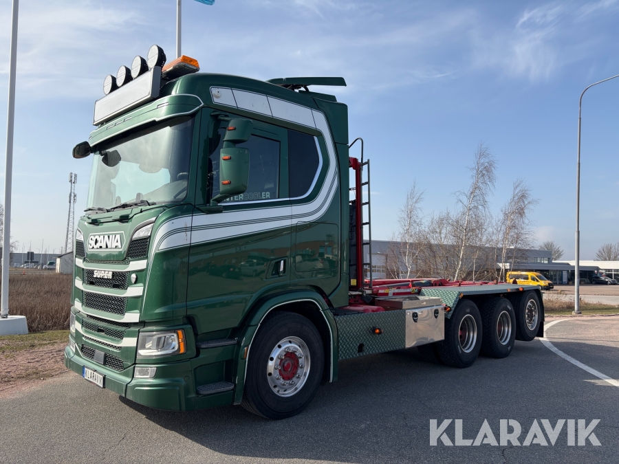 Lastväxlare Scania R580 V8 Next Gen, tridem