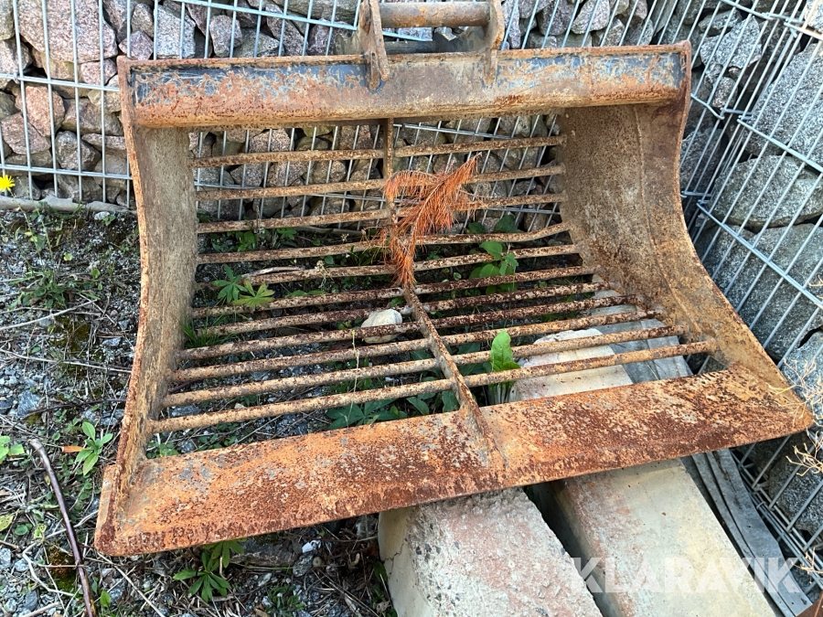 Gallerskopa Steelwrist 1200mm med S40 fäste