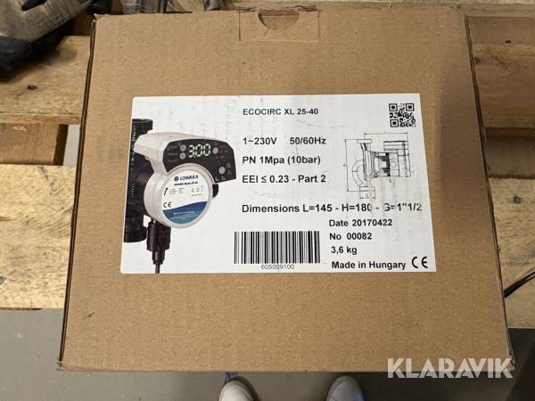 Cirkulationspump Lowara ECOcirc XL 25-40