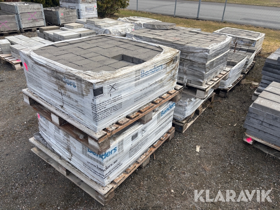 Marksten parti Benders 7st pall