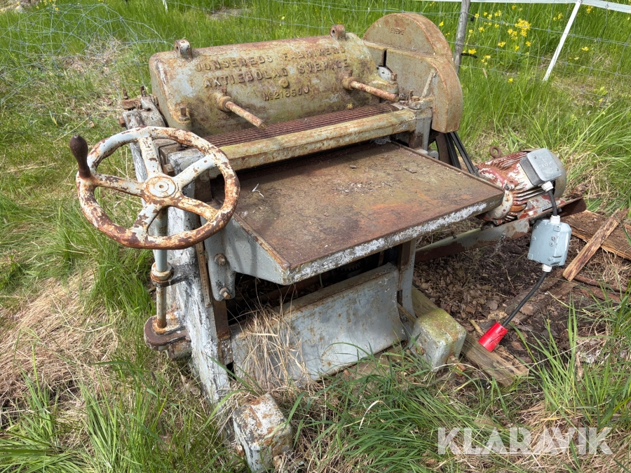 Planhyvel Jonsered Fabrikers