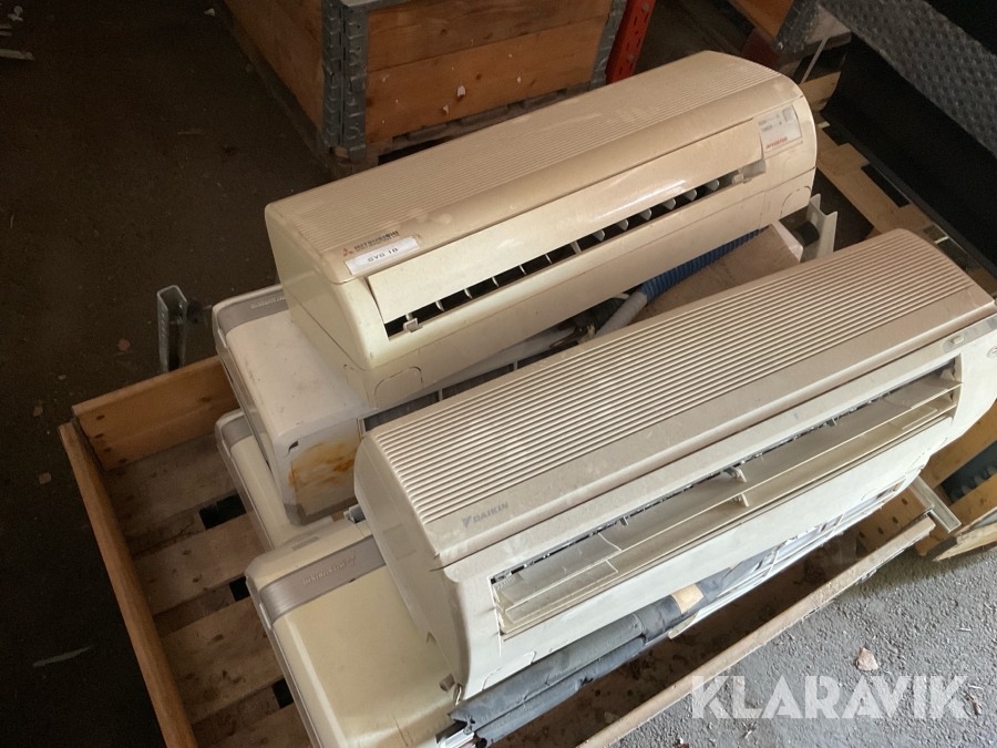 Värmepumpar luft/luft Mitsubishi/ Daikin