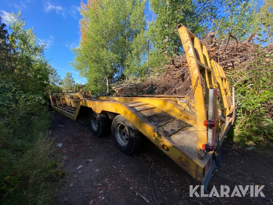 Maskintrailer JMP-Wielton, Norrtälje, Klaravik auktioner