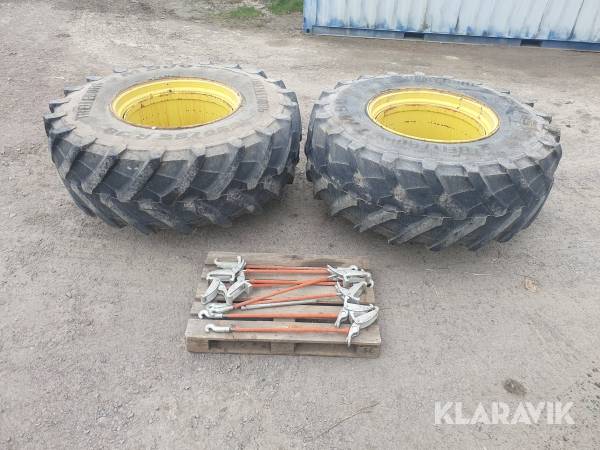Dubbelmontage Stocks Trelleborg 650/85R38 TM 900 High Power