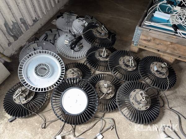Ledbelysning 150W och 200W 4000K 15st