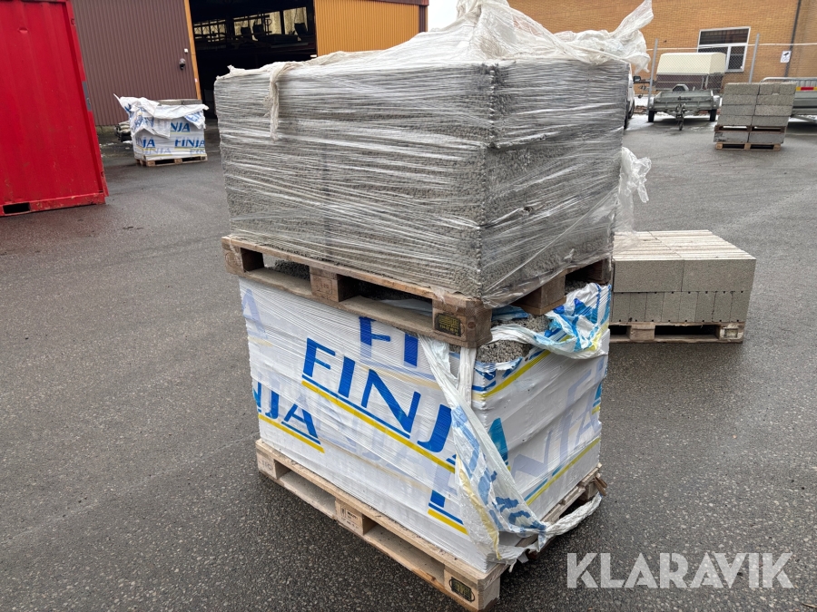 Lecablock/ Murblock Finja 590x185x190mm - Totalt cirka 56st
