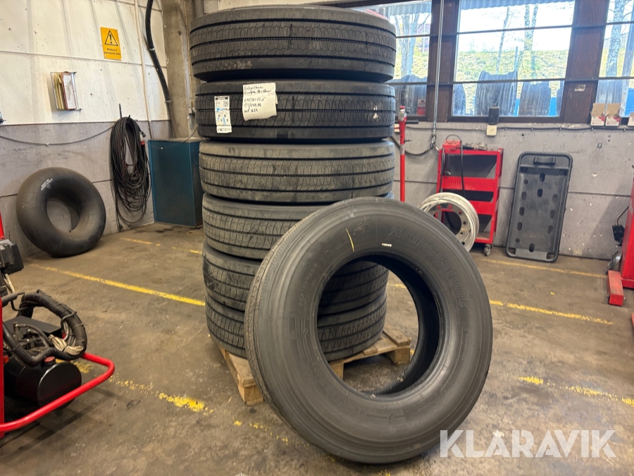 Lastbilsdäck Bridgestone Ecopia H-steer 7 st