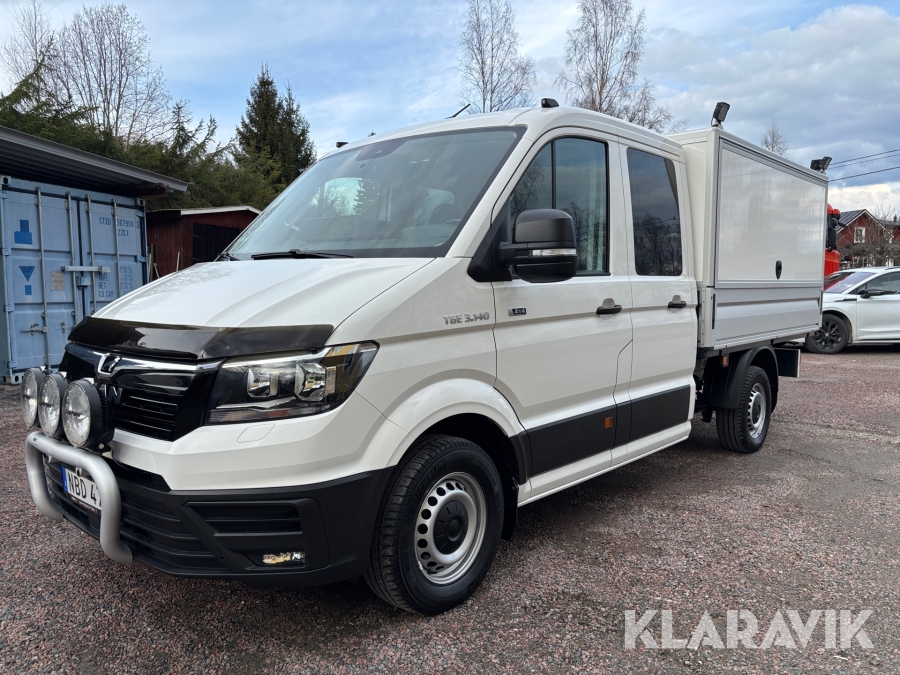 Lätt lastbil MAN TGE 3.140 4x4 CrewCab