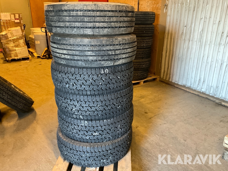 Lastbilsdäck Michelin X-Multi 6 st