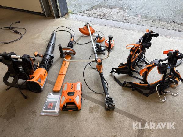 Lövsug, Häcksax, Trimmer Pellenc Batteridrivna