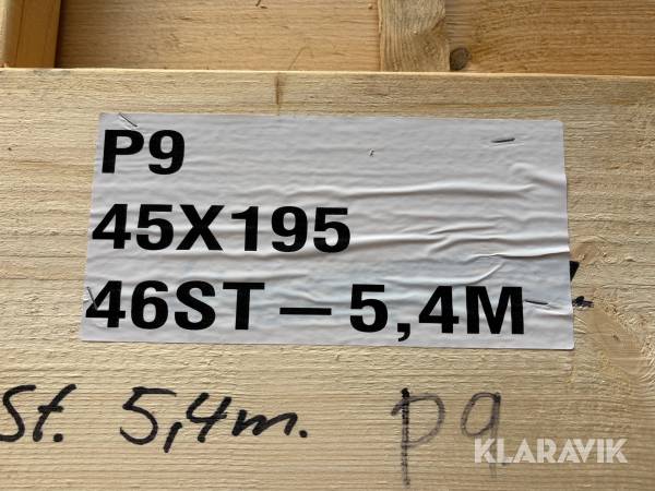 Virkespaket 45*195 C24