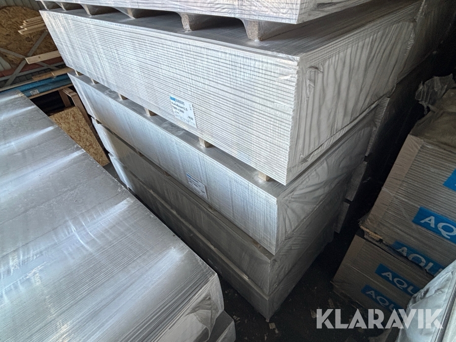 Våtrumsgipsskiva Knauf Humidboard 2.0 / 1200x3000mm - Totalt 6 pallar