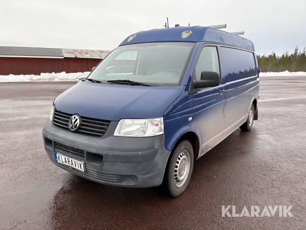 Skåpbil Volkswagen Transporter verkstadsinredd 4motion