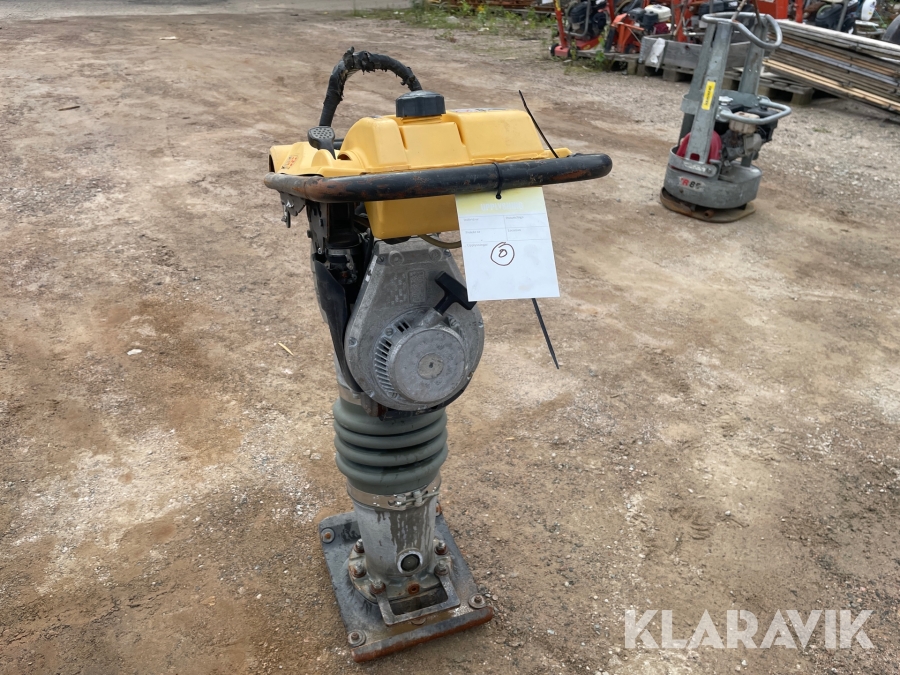 Markvibrator Wacker BS-60, Svalöv, Klaravik auktioner