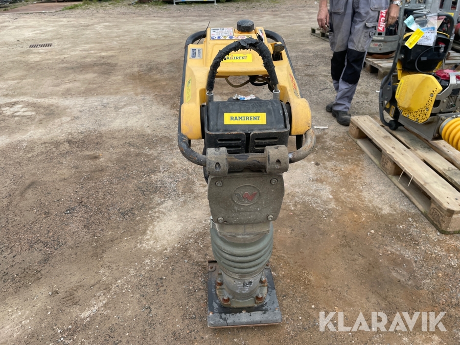 Markvibrator Wacker BS-60, Svalöv, Klaravik auktioner