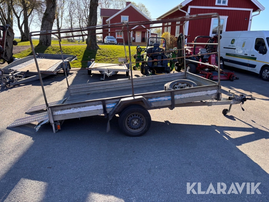 Personbilssläp Trane-släpet BL1000 Nybesiktigad