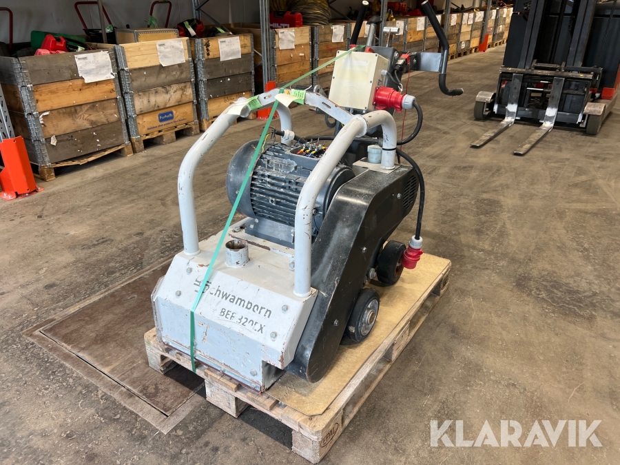 Ytfräs el hjulburen Schwamborn BEF320EX