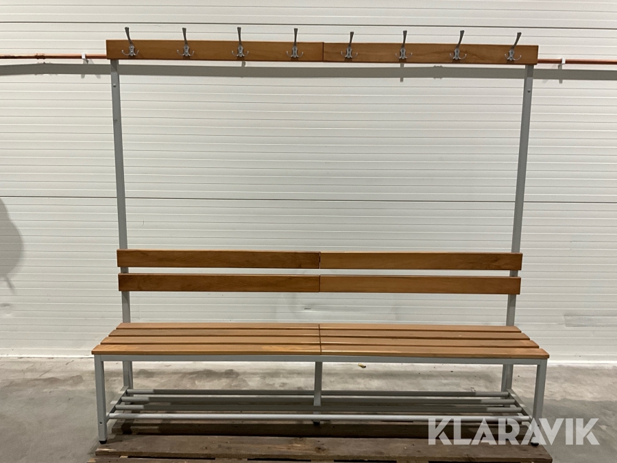 Bänk till omklädningsrum
