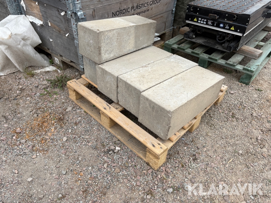 Betongplintar 5 st