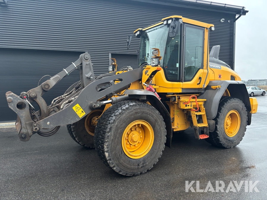 Hjullastare Volvo L60H med låga timmar