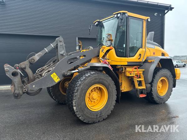 Hjullastare Volvo L60H med låga timmar