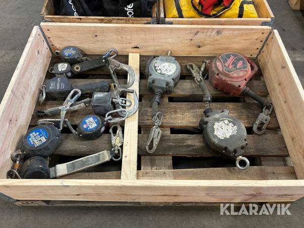 Fallskyddsblock Rebel / Sala / Ikar 10 st