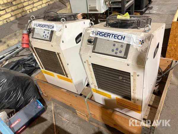 Industriella vattenkylare/chillers Termotek GmbH P802 2 st