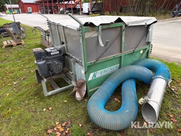 Buren Lövsug K-Vagnen K-Sugen med SMS/Trima fäste