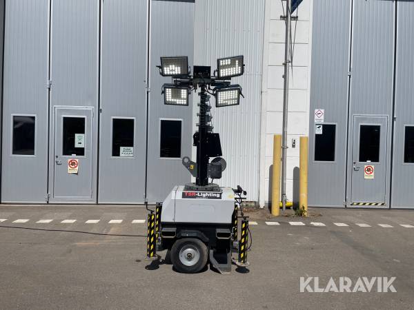 Belysningsmast roterbar led TSR-Lightning Luxtower