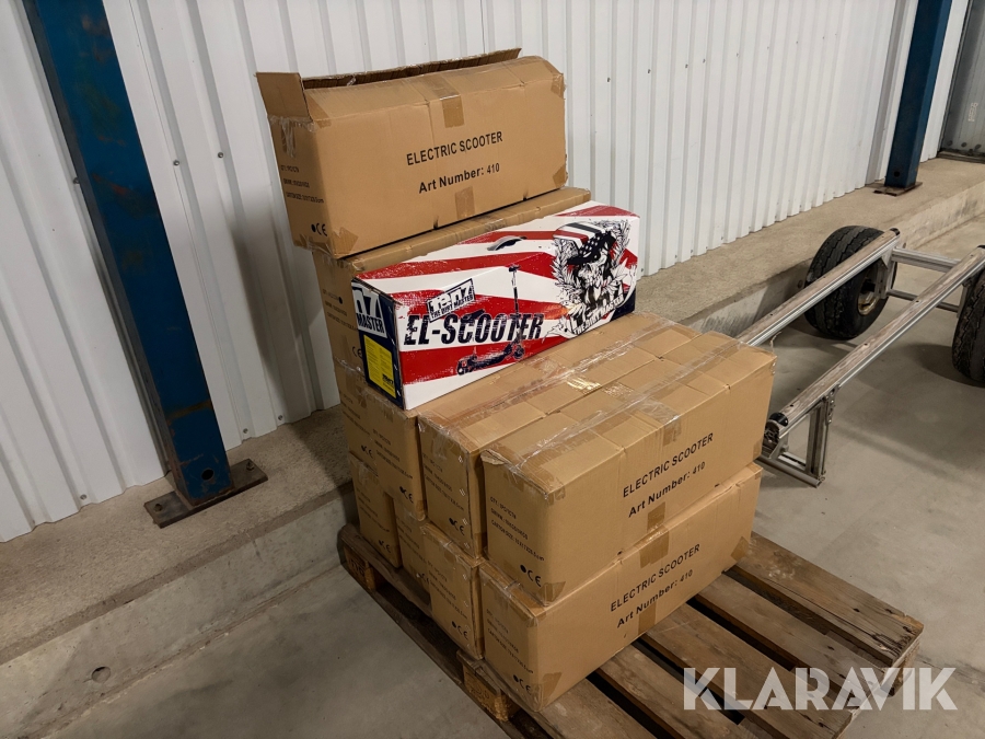 Parti med Elsparkcyklar Ten 7 Dirt master 10 st