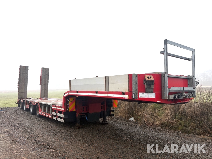 Maskintrailer HRD Maskin Semitrailer