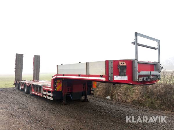 Maskintrailer HRD Maskin Semitrailer