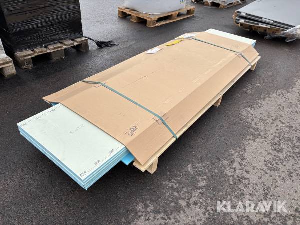 Våtrumsskivor 260x60 cm - 6 st