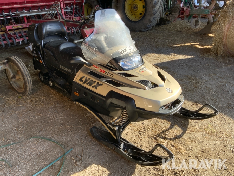 Snöskoter Lynx 59 yeti Rotax V-1000 4-tec