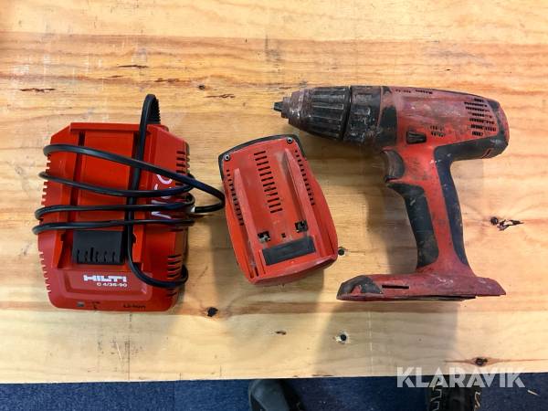 Skruvdragare Hilti SFC 22-A inklusive batteri och laddare