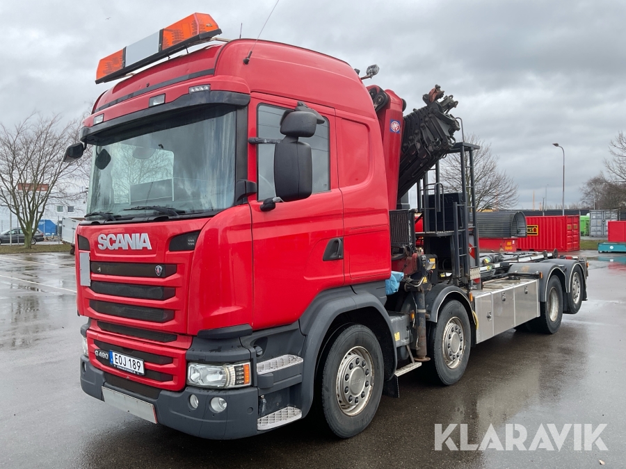 Kranväxlare Scania G490 6x2*6