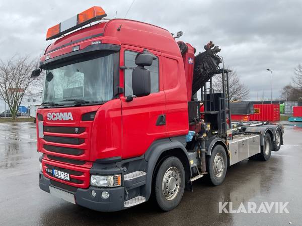 Kranväxlare Scania G490 6x2*6